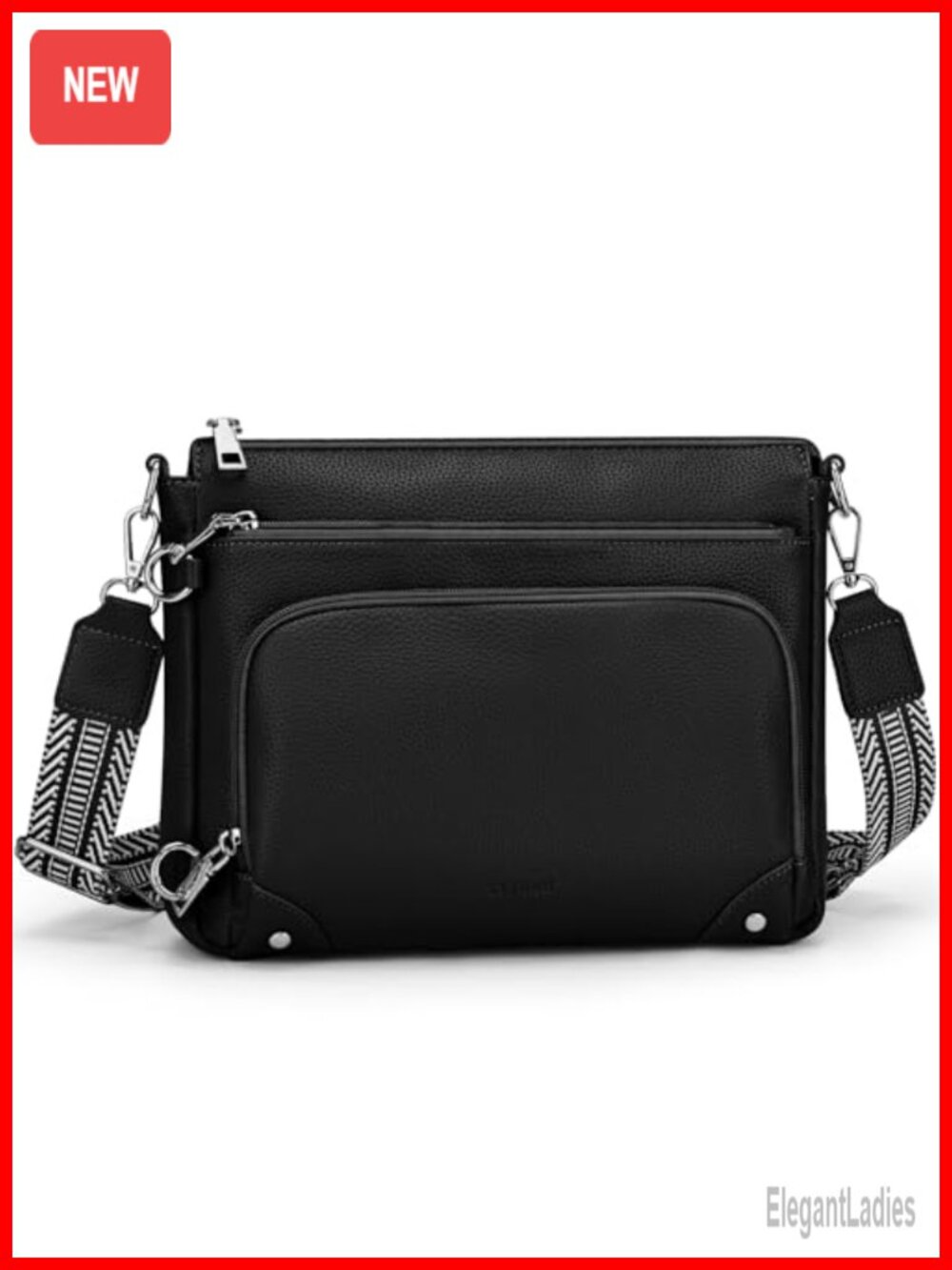 Anti-Theft Crossbody Purse RFID Wallet Shoulder Bag
